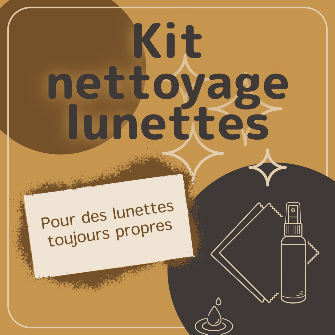 Kit de nettoyage lunettes