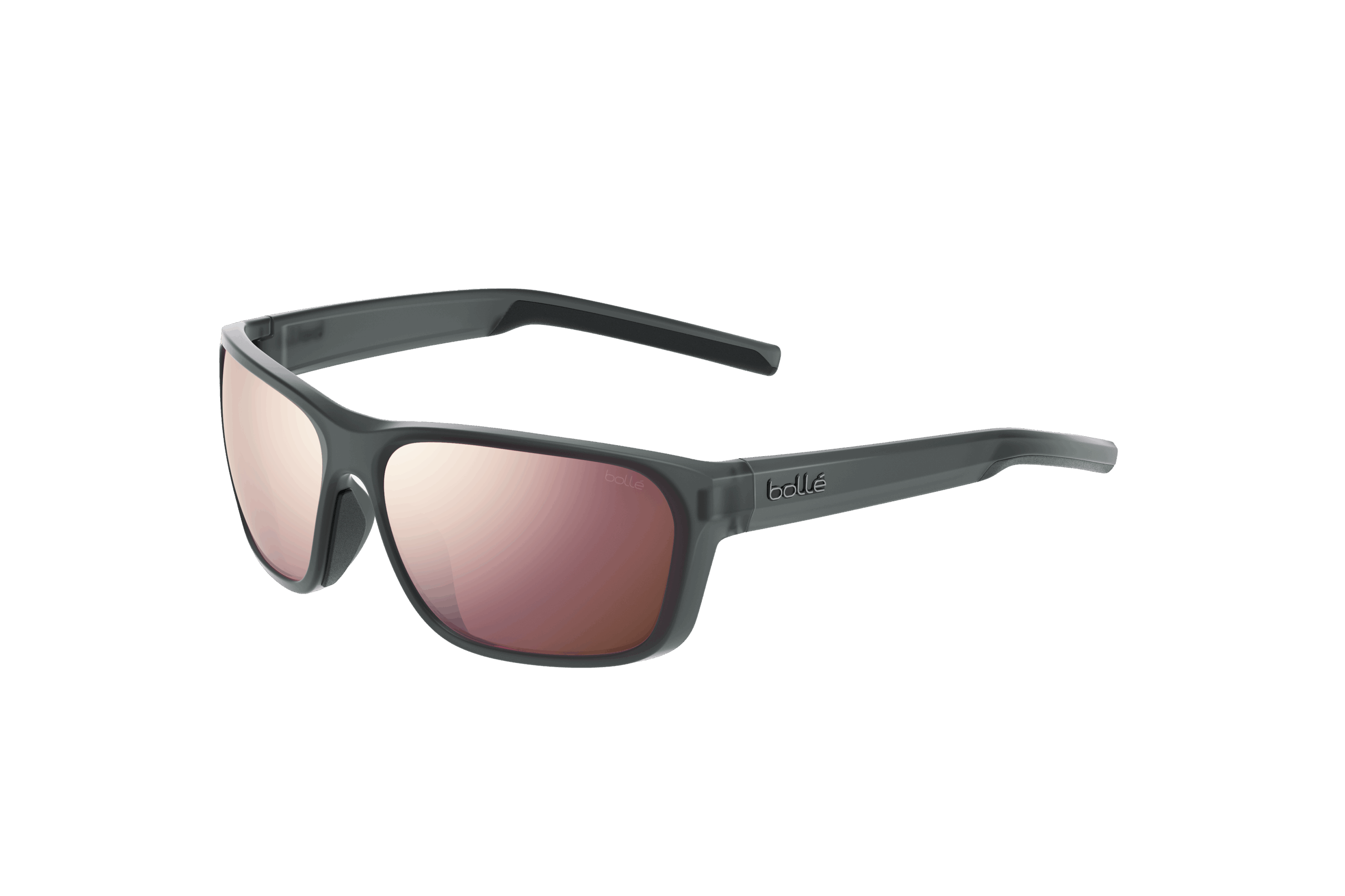 Bollé STRIX Black Crystal Matte - Brown Pink Polarized