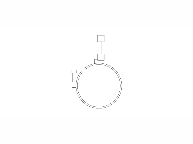 Demetz 32001 Porte verre 32 32-40