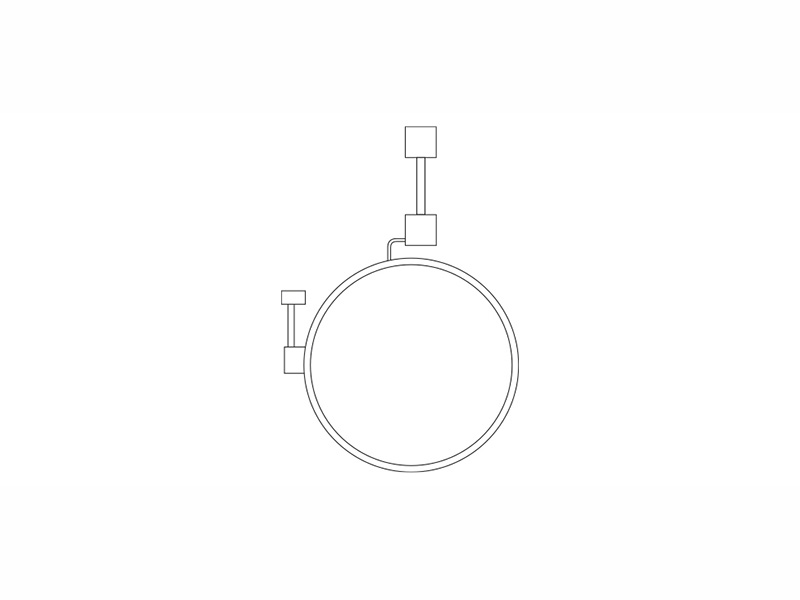 Demetz 42001 Porte verre 42 42-40