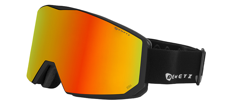 Demetz BORDERED Noir V. Brun Miroir Orange Cat.3 99-40