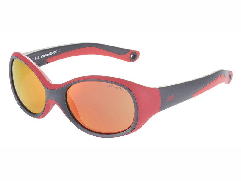 Demetz CHAPPYDJA0224 Gris/Rouge V. Brun Miroir Rouge Cat.3 46-15