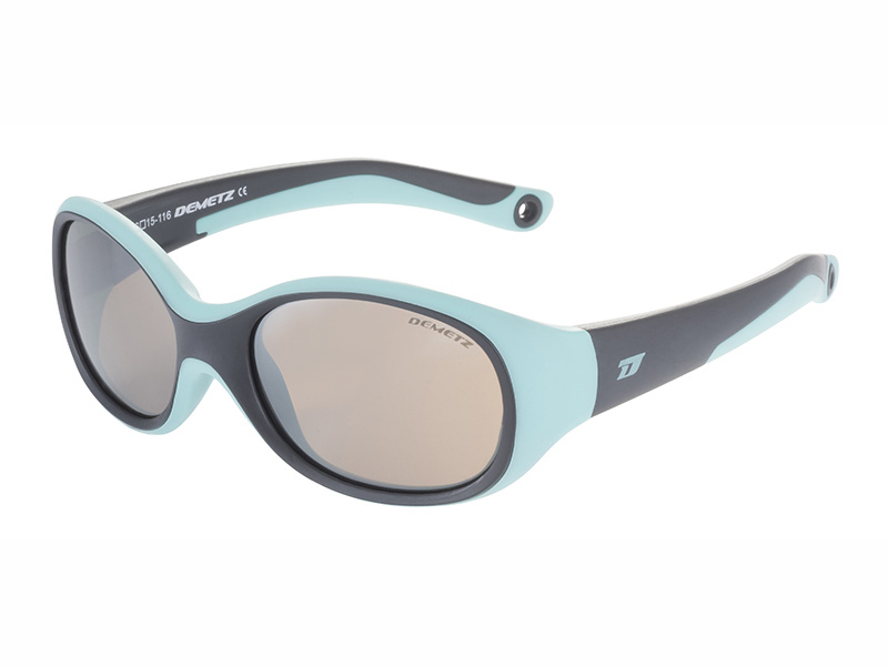 Demetz CHAPPYDJA0224 Turquoise Mat / Gris Mat V. Brun Miroir Argent 46-15