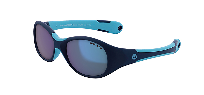 Demetz ELLIPSE Marine / Bleu Clair V. Gris Miroir Bleu Cat.3 43-13