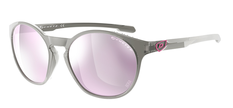 Demetz GAIN Gris Cristal V. Gris Pola Miroir Turquoise / Rose 53-17