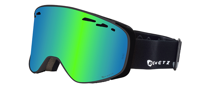 Demetz KICKER Noir V. Violet Miroir Vert Cat.3 99-40