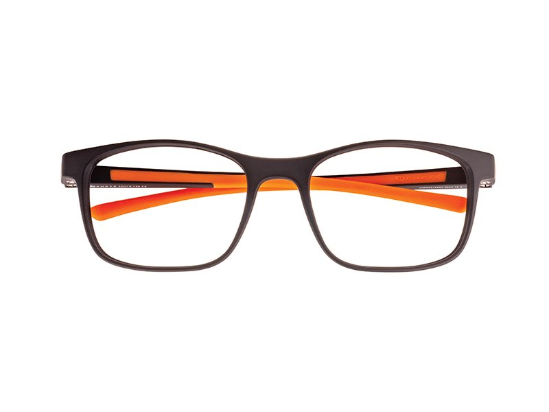 Demetz LIMOS Noir Mat / Orange Mat 54-19