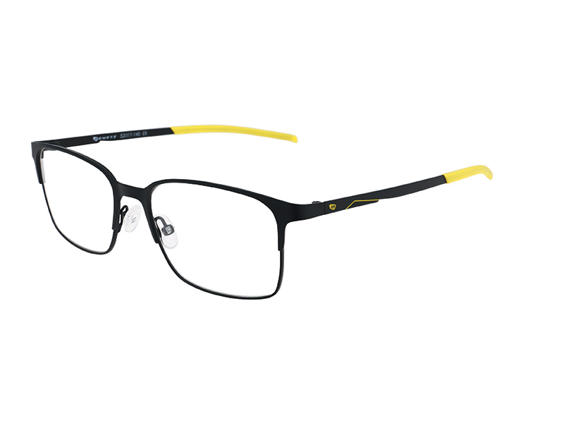 Demetz MINOS Noir Mat / Citron Vert 52-17