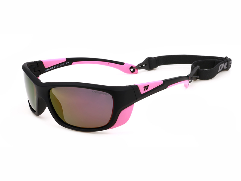 Demetz NATICE Noir Mat / Fuchsia V. Gris Miroir Violet Cat.3 54-13