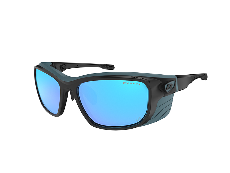 Demetz PIMENT20 Noir Mat / Bleu Foncé V.Brun Miroir Bleu Cat.4 57-16