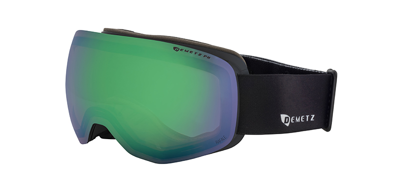 Demetz SLUFF Noir V. Violet Miroir Vert Cat.3 99-40