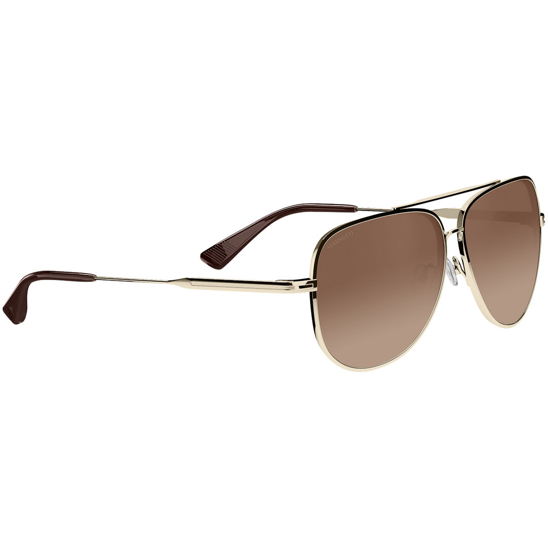 Serengeti TRAILBLAZER LARGE - Gold - Mineral Polarized Drivers Gradient