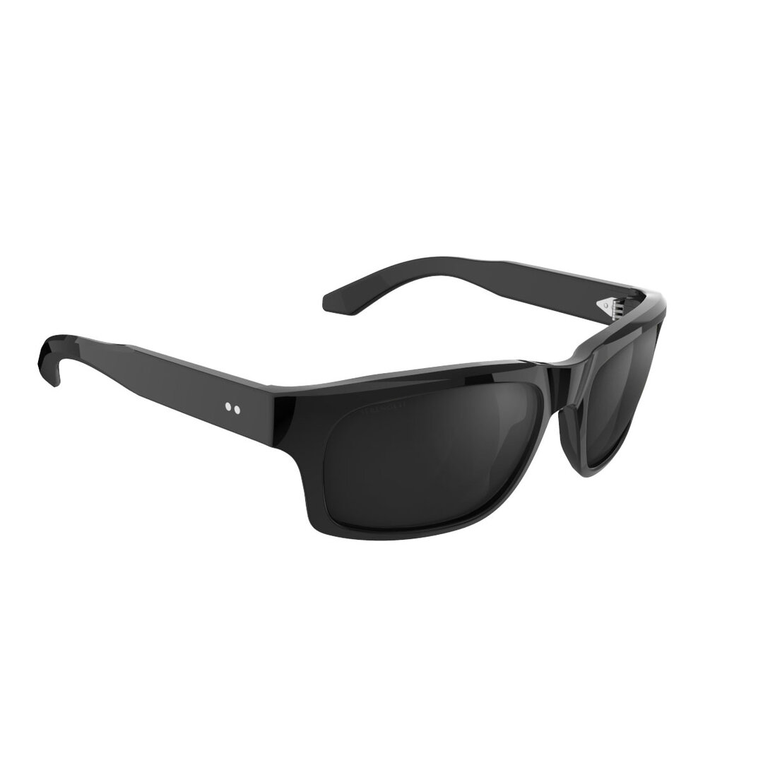 Serengeti 101 LARGE - Black - Mineral Polarized Onyx