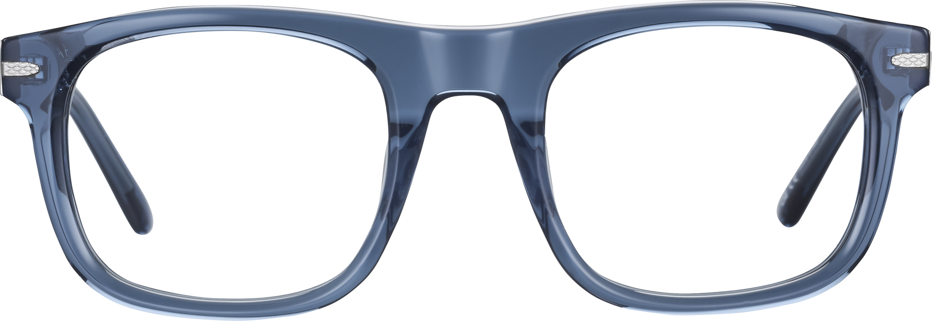 Serengeti Nelson Optic - Shiny Transparent Grey Blue - Shiny Silver