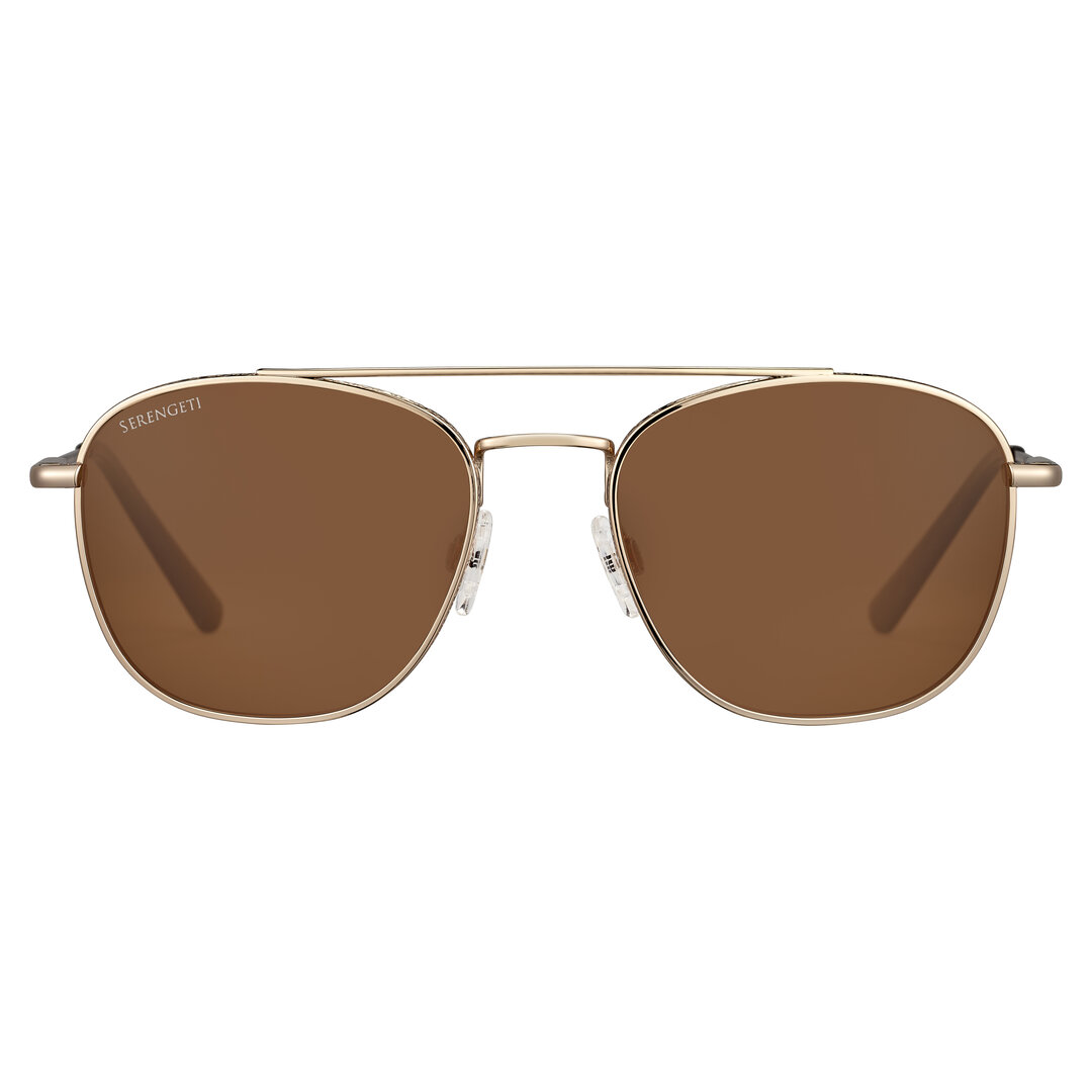Serengeti CARROLL - Shiny Rose Gold - Mineral Non Polarized Drivers Gradient