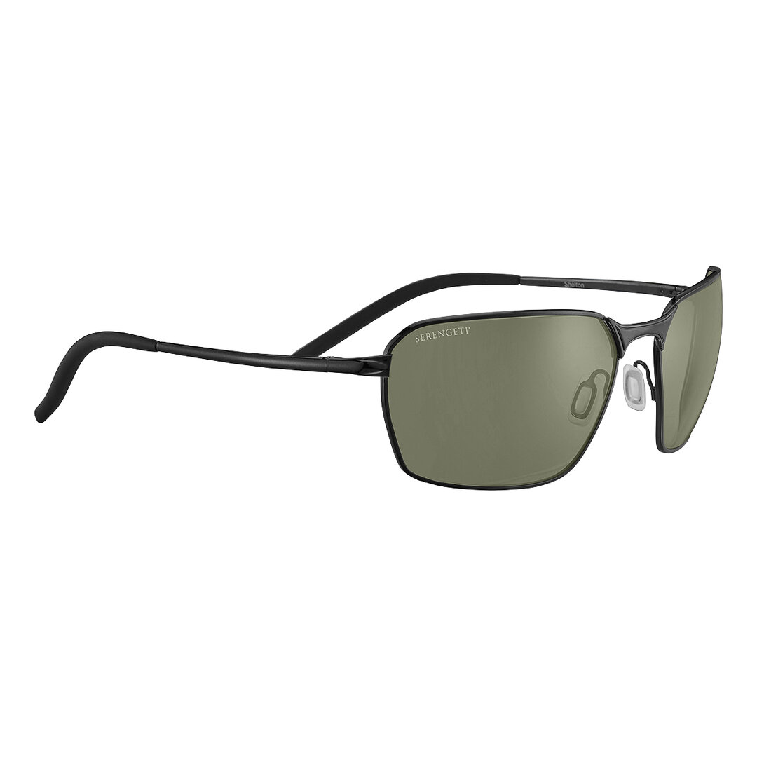 Serengeti Shelton - Black - Mineral Polarized 555nm