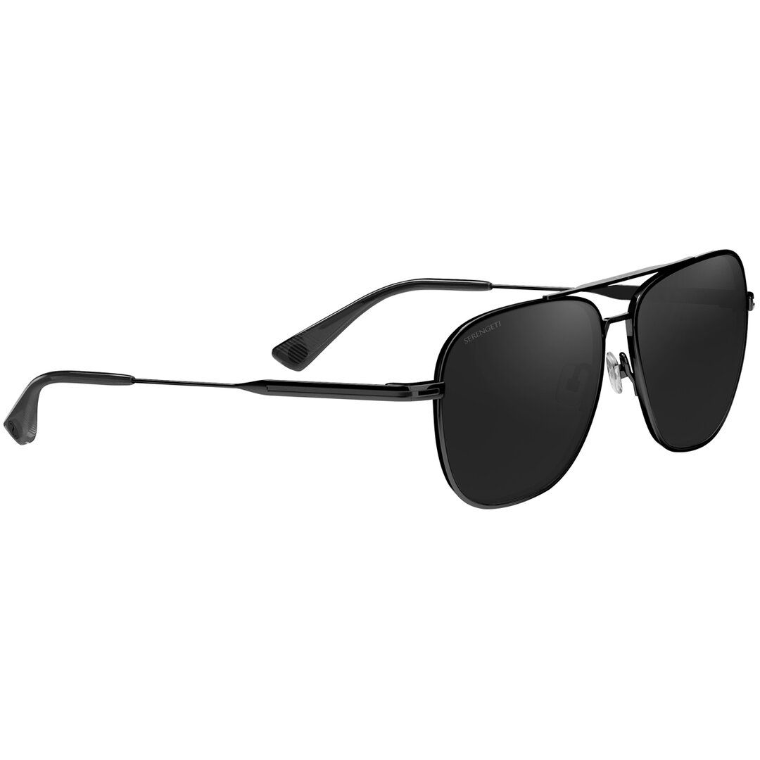 Serengeti NAVIGATOR LARGE - Matte Black - Mineral Polarized Onyx